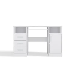 Bureau, blanc, 120 x 75 x 60 cm