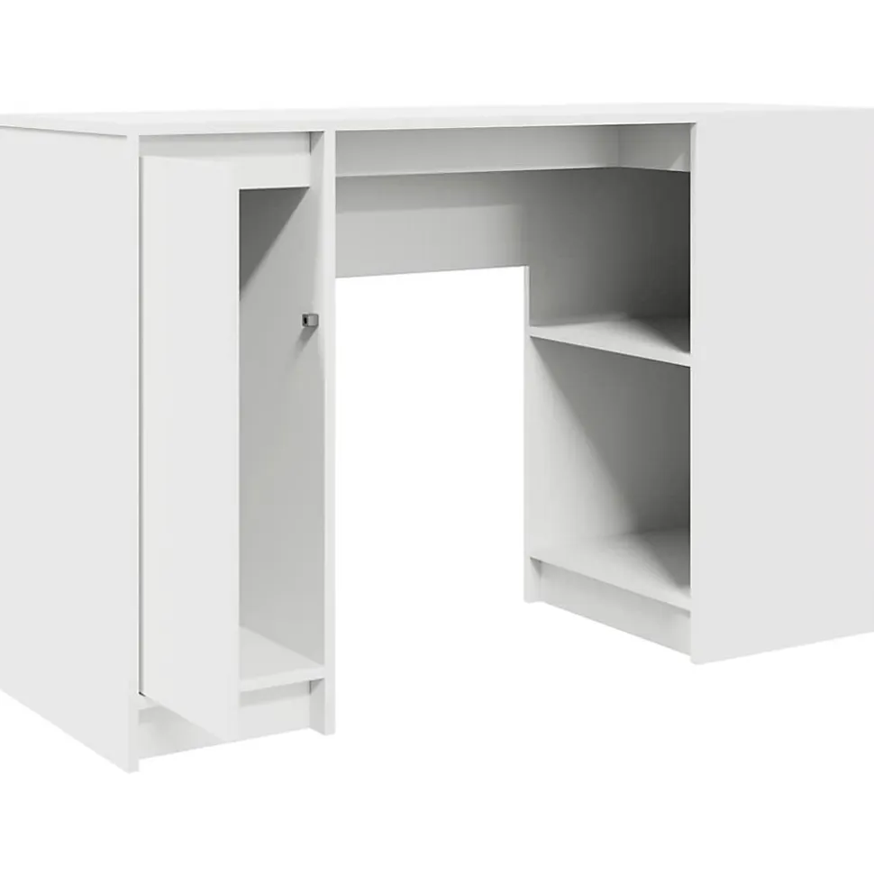Bureau blanc 120x42x76 cm bois d'ingénierie vidaXL