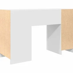 Bureau blanc 120x42x76 cm bois d'ingénierie vidaXL