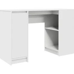 Bureau blanc 120x42x76 cm bois d'ingénierie vidaXL