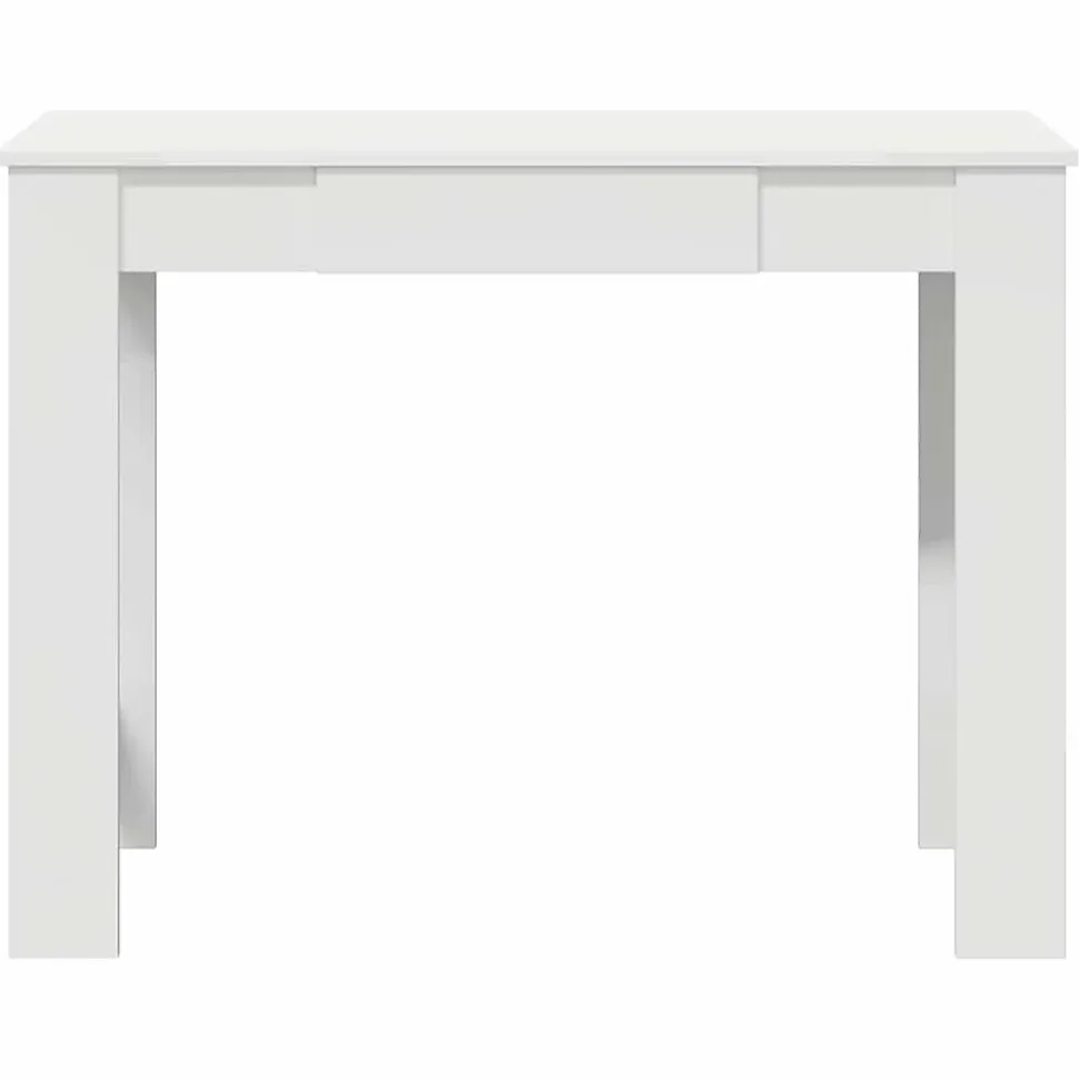 Bureau blanc 100x45x75 cm bois d'ingénierie vidaXL