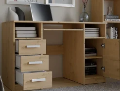 Bureau, chêne Artisan, 120 x 75 x 60 cm