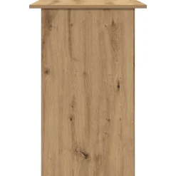Bureau chêne artisanal 90x50x74 cm bois d'ingénierie vidaXL