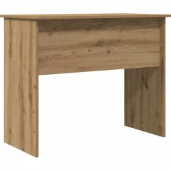 Bureau chêne artisanal 90x50x74 cm bois d'ingénierie vidaXL