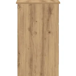 Bureau chêne artisanal 90x45x76 cm bois d'ingénierie vidaXL