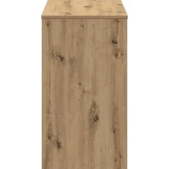 Bureau chêne artisanal 90x40x72 cm bois d'ingénierie vidaXL