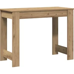 Bureau chêne artisanal 100x45x75 cm bois d'ingénierie vidaXL