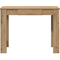 Bureau chêne artisanal 100x45x75 cm bois d'ingénierie vidaXL