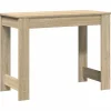 Bureau chêne sonoma 100x45x75 cm bois d'ingénierie vidaXL