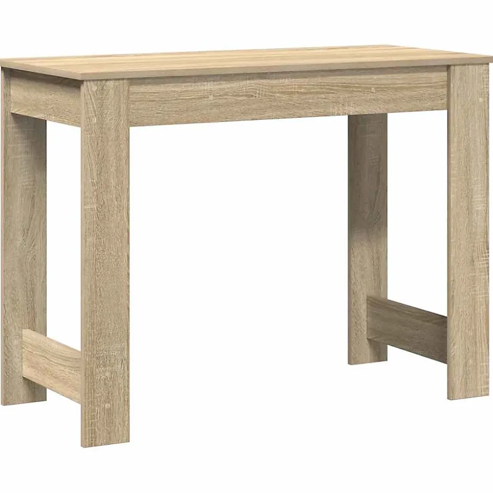 Bureau chêne sonoma 100x45x75 cm bois d'ingénierie vidaXL