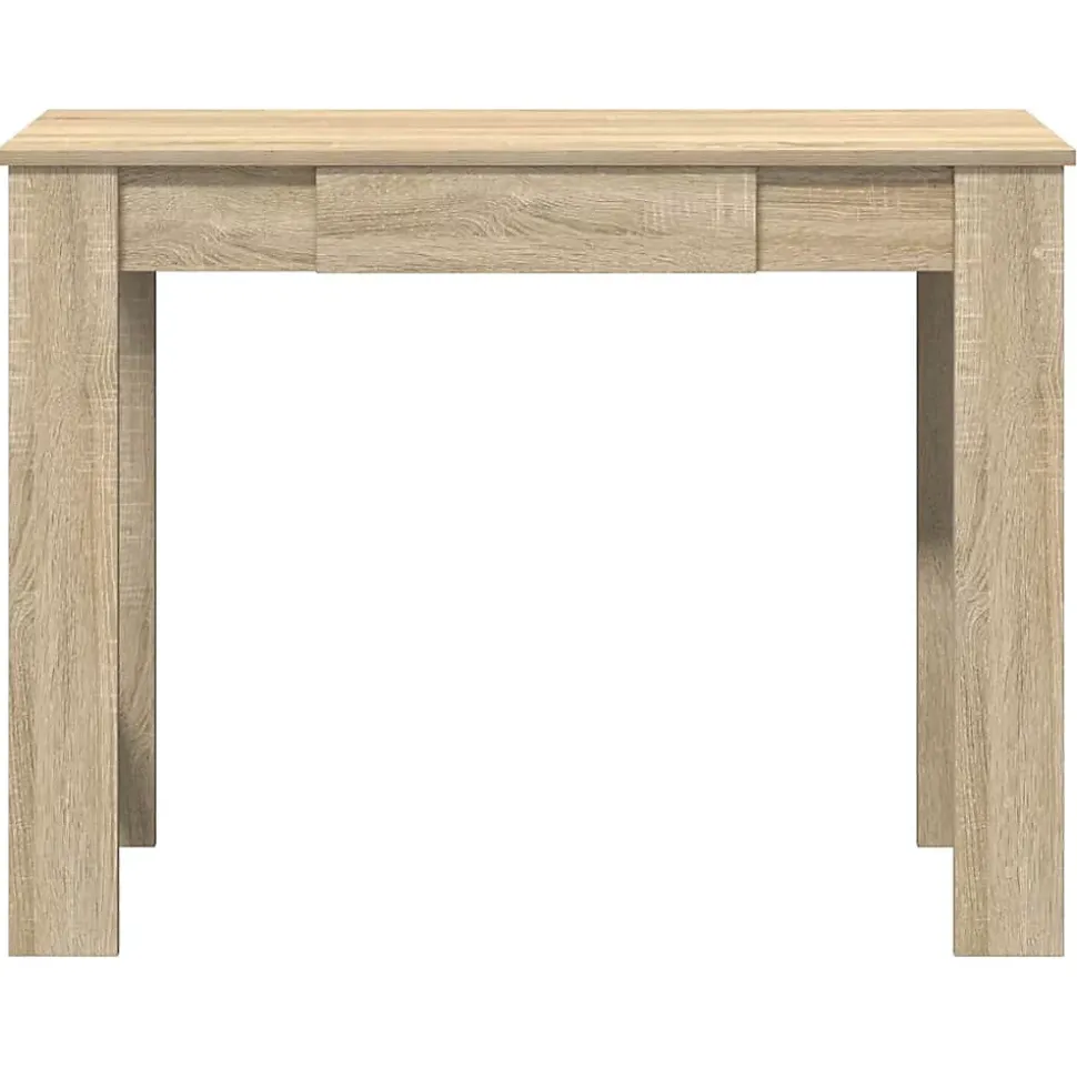 Bureau chêne sonoma 100x45x75 cm bois d'ingénierie vidaXL