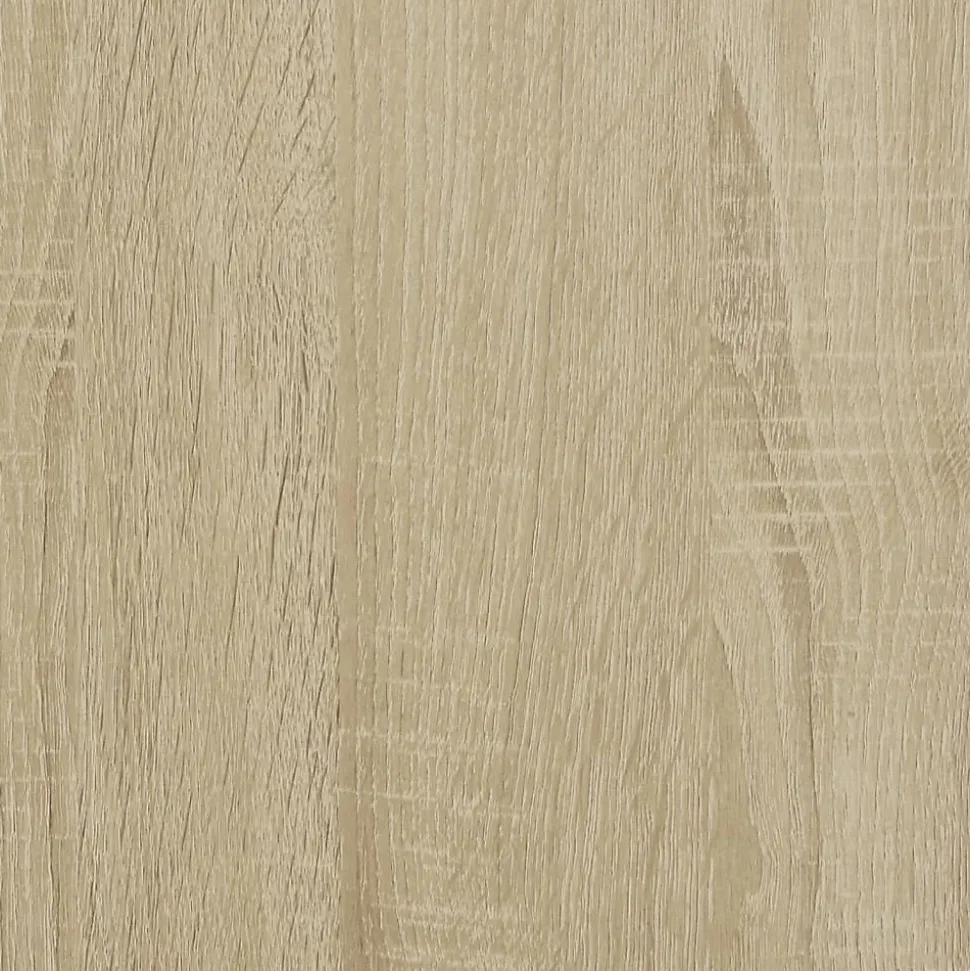 Bureau chêne sonoma 140x50x75 cm bois d'ingénierie vidaXL