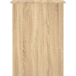 Bureau chêne sonoma 100x55x75 cm bois d'ingénierie vidaXL