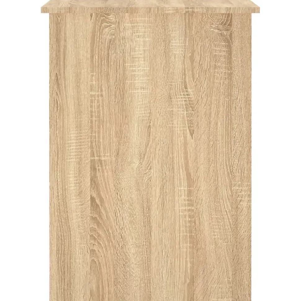 Bureau chêne sonoma 100x55x75 cm bois d'ingénierie vidaXL