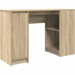 Bureau chêne sonoma 120x42x76 cm bois d'ingénierie vidaXL