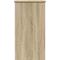 Bureau Chêne Sonoma 80x40x75 cm Aggloméré vidaXL