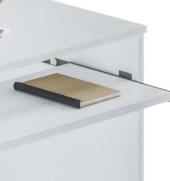 Bureau coloris Blanc Artic - 79 x 90 x 54 cm
