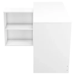 Bureau d'Angle Réversible 4 Cases L111,9 cm - Corner