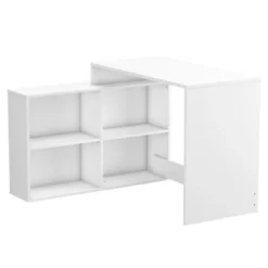 Bureau d'Angle Réversible 4 Cases L111,9 cm - Corner