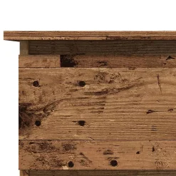 Bureau d'angle vieux bois 145x100x76 cm bois d'ingénierie vidaXL