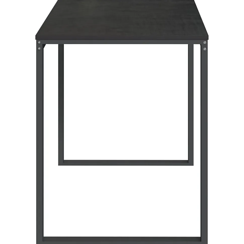 Bureau d'ordinateur Noir 110x60x73 cm vidaXL