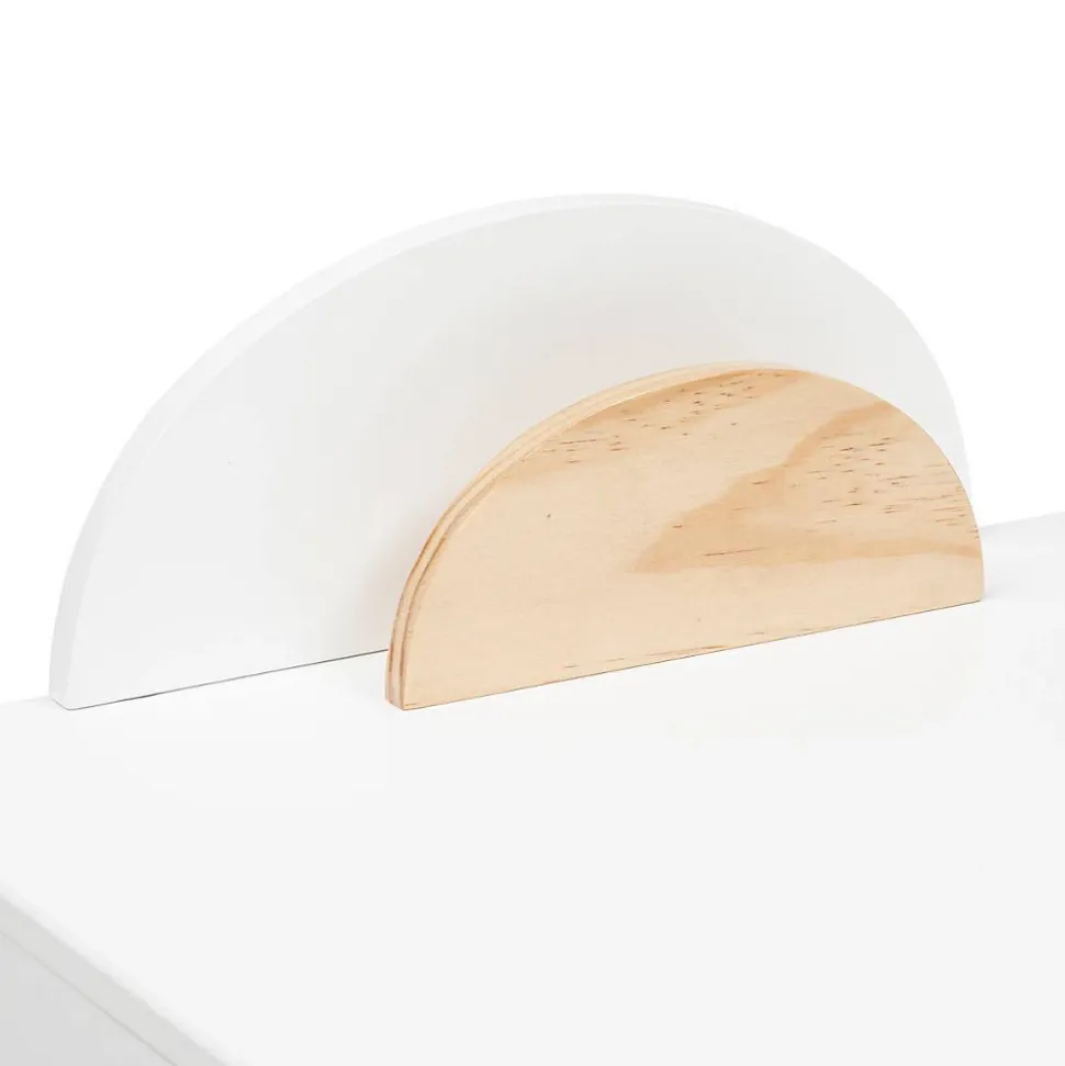 Bureau en bois L87cm blanc - Atmosphera