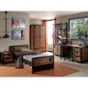 Bureau Enfant "Alex" 130cm Marron & Noir