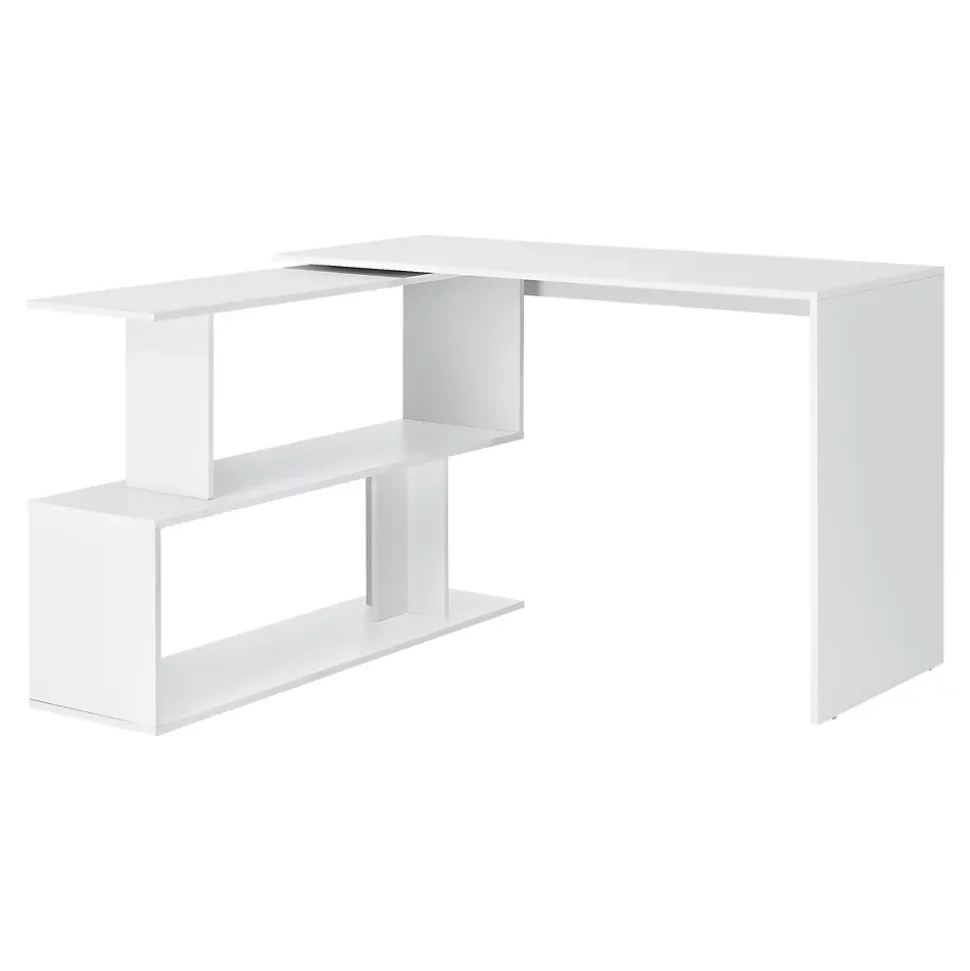 Bureau Gigogne Arendal 77 x 120 x 50 cm Blanc en.casa