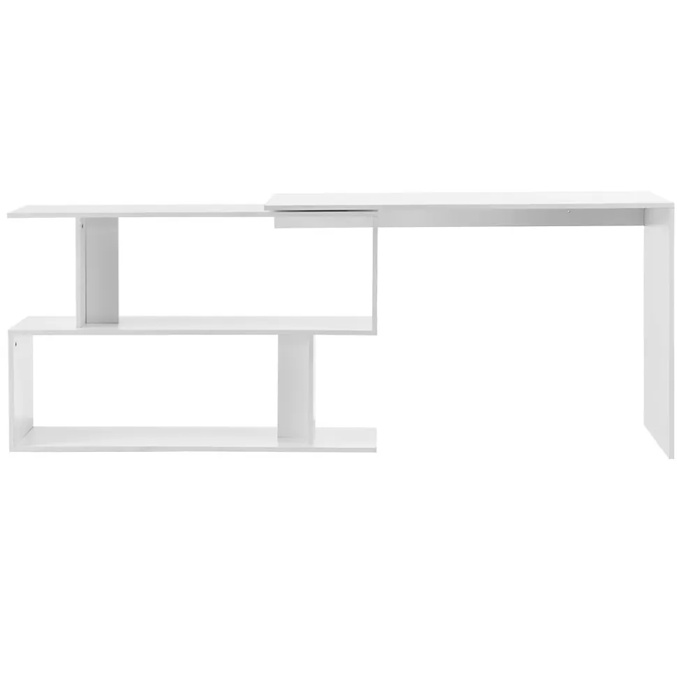 Bureau Gigogne Arendal 77 x 120 x 50 cm Blanc en.casa