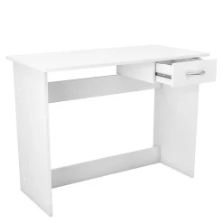 Bureau junior 1 tiroir blanc Alpin