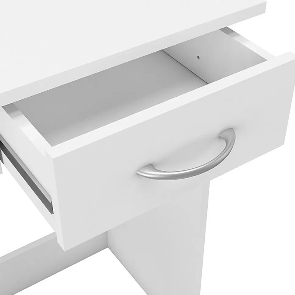 Bureau junior 1 tiroir blanc Alpin