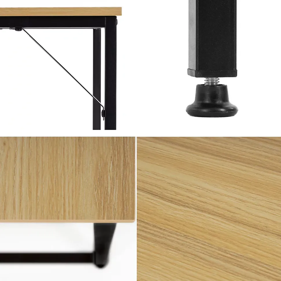 Bureau moderne pour jeunes, beige et noir