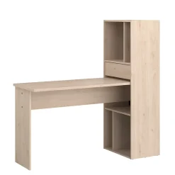 Bureau modulable effet chêne clair 5 configurations, Works