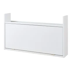 Bureau mural rabattable Rautalampi 48 x 83 x 48 cm blanc en.casa