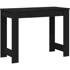 Bureau noir 100x45x75 cm bois d'ingénierie vidaXL