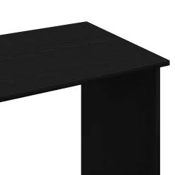 Bureau noir 102x50x75 cm bois d'ingénierie vidaXL