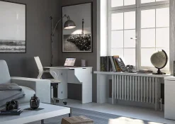 Bureau pliable blanc l. 78 x H. 75 x P. 70 cm Bingo