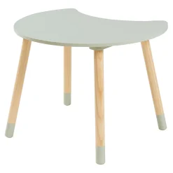 Bureau pour enfant avec chaise Lallega vert menthe naturel en.casa