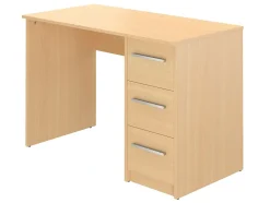 Bureau SAME 3 tiroirs 110x56x74 cm hêtre TALESA