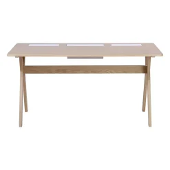 Bureau scandinave effet chêne l. 120 cm Homesight Mobox