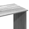 Bureau sonoma gris 80x40x75 cm bois d'ingénierie vidaXL