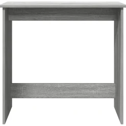 Bureau sonoma gris 80x40x75 cm bois d'ingénierie vidaXL