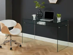 Bureau STILEOS - 1 niche - Verre trempé