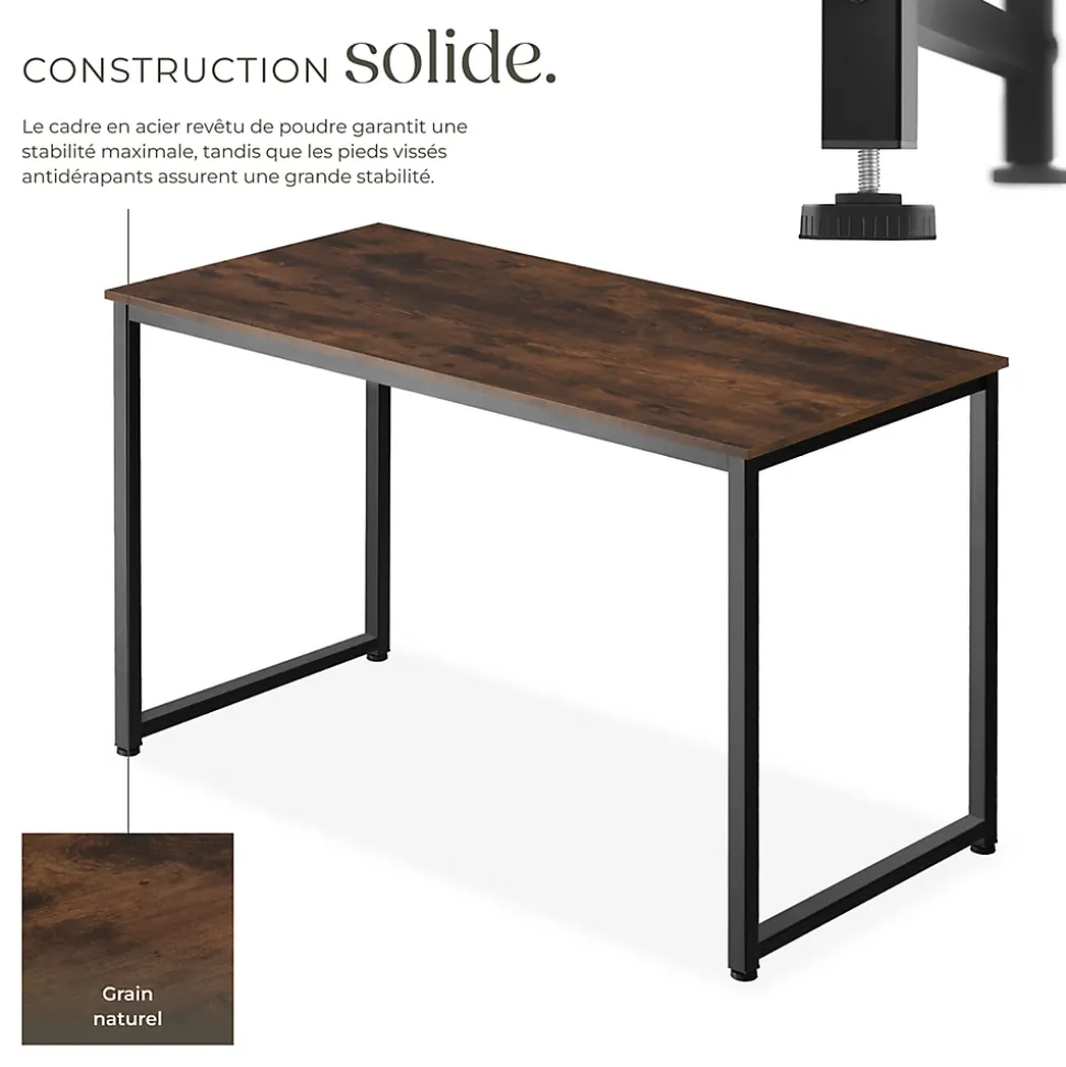 Bureau Style industriel Grand espace pour les jambes