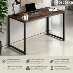 Bureau Style industriel Grand espace pour les jambes
