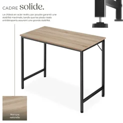 Bureau Style industriel Grand espace pour les jambes
