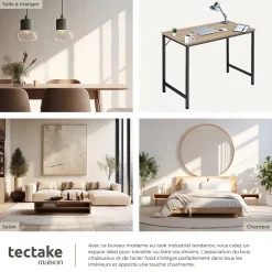 Bureau Style industriel Grand espace pour les jambes