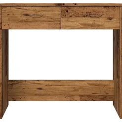 Bureau style vieux bois 80x40x75 cm bois d'ingénierie vidaXL