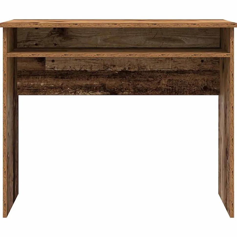 Bureau vieux bois 90x50x74 cm bois d'ingénierie vidaXL