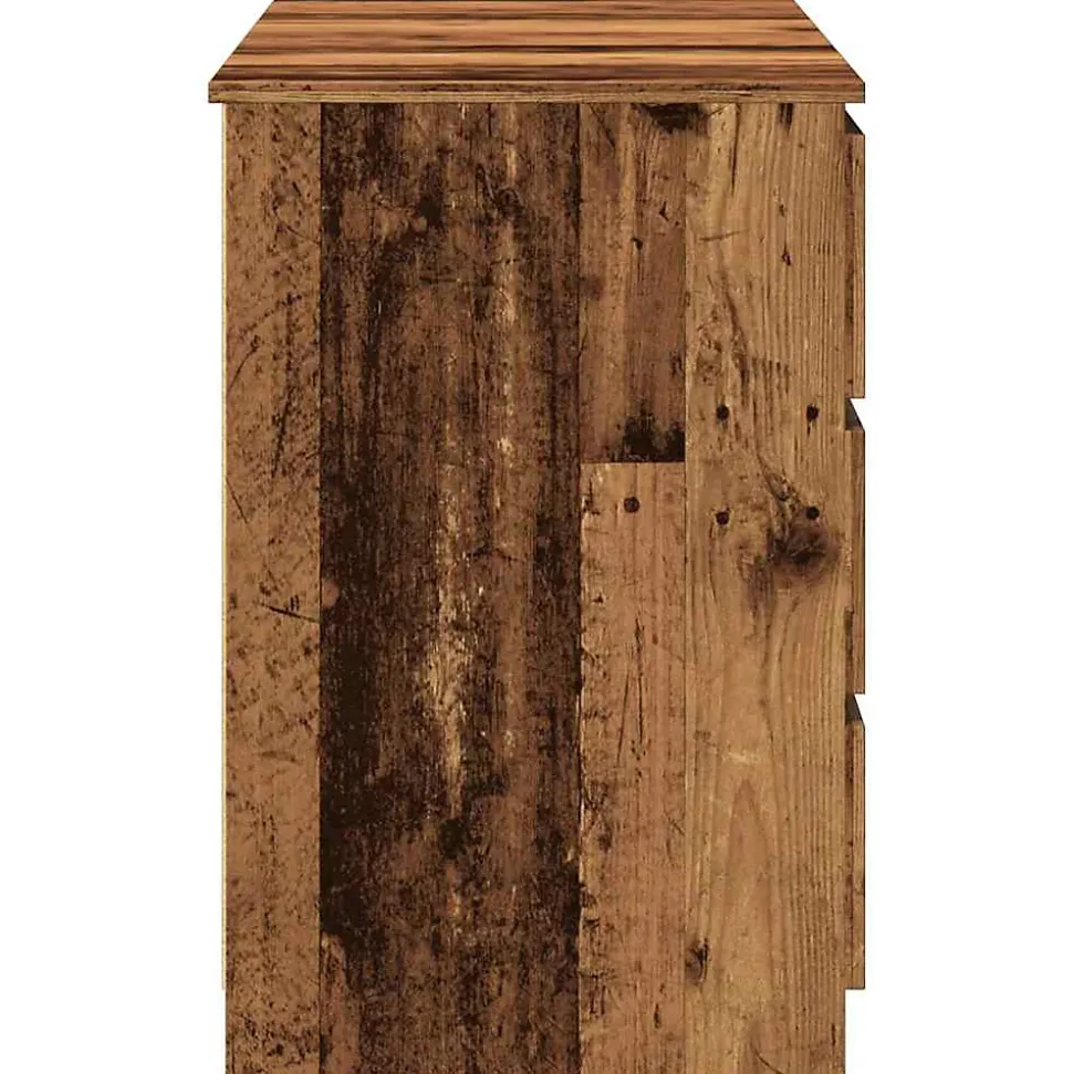 Bureau vieux bois 140x50x77 cm bois d'ingénierie vidaXL